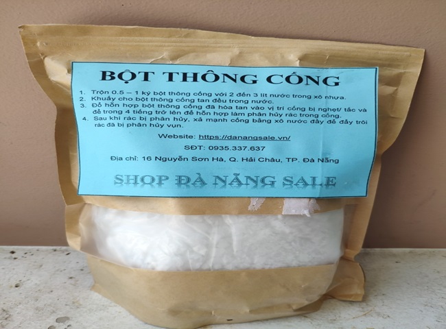 H&oacute;a chất th&ocirc;ng cống nghẹt