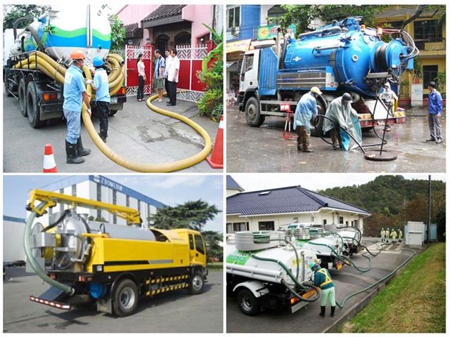 Dịch vụ rút hầm cầu quận 3 cam kết chất lượng cao