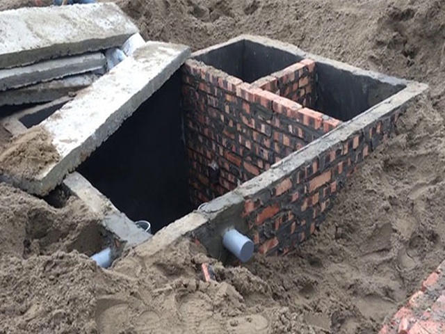 Quy tr&igrave;nh x&acirc;y dựng hầm r&uacute;t nước thải sinh hoạt