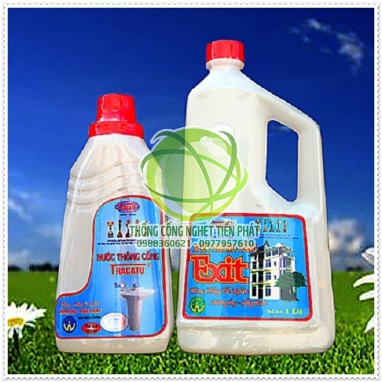 vi sinh EcoClean xử l&yacute; dầu mỡ trong cống rất tốt