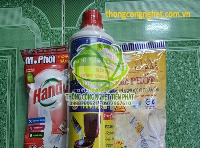 Nước th&ocirc;ng cống chất lượng