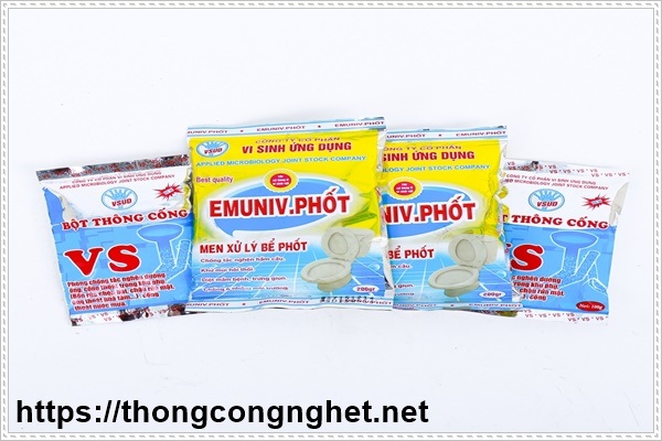 bột th&ocirc;ng tắc bể phốt mua ở đ&acirc;u v&agrave; khi n&agrave;o mới cần sử dụng?