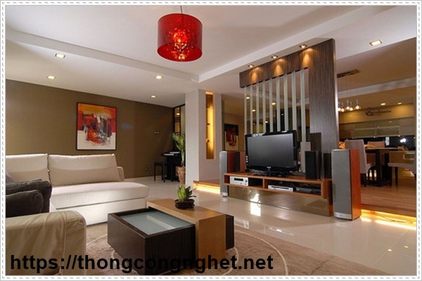 Khử mùi hôi trong nhà tại khu vực phòng khách và buồng ngủ