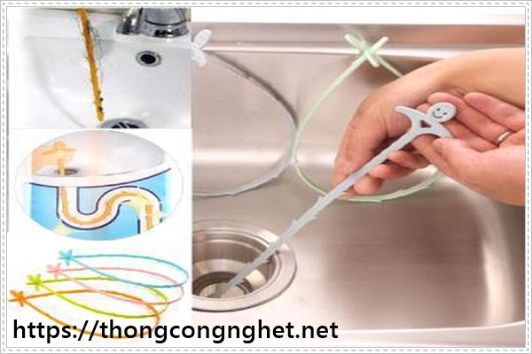 Th&ocirc;ng tắc bồn rửa mặt bằng dụng cụ xương c&aacute;