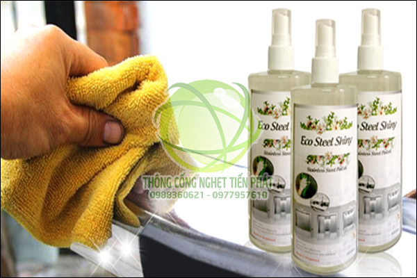 Vệ sinh v&ograve;i nước inox bằng chất đ&aacute;nh b&oacute;ng chuy&ecirc;n dụng