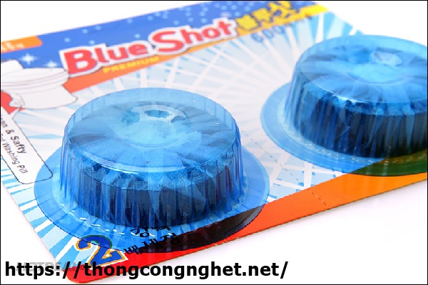 Vi&ecirc;n tẩy bồn cầu blue shot